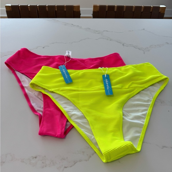 High Waisted Bikini Bottoms - Picture 1 of 1